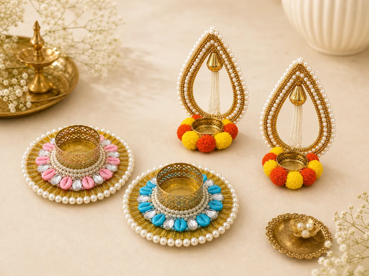 Handmade Diya Holder collection